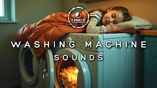 Washing Machine Sound for 8 Hours  Washing Machine ASMR  Machine a Laver  washing machine sounds [upl. by Milton]