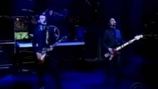 Alkaline Trio  All On Black Live On Letterman [upl. by Derag252]