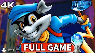 SLY COOPER PS5  Full Game 100 Platinum Walkthrough 4k  ALL Trophies [upl. by Anaerda909]