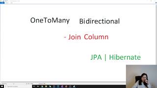 Association Mapping  OneToMany Bidirectional Join column [upl. by Eelhsa223]