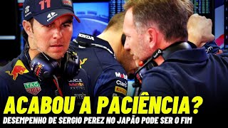 DESASTROSO GP DO JAPÃO PODE SER O FIM DE PEREZ NA RED BULL FÓRMULA 1 2023 [upl. by Ormand]