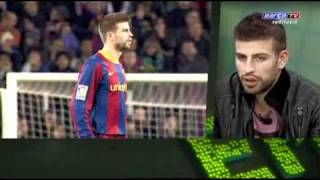 Entrevista a Gerard Piqué en Barça Tv 20022011 [upl. by Sivla]