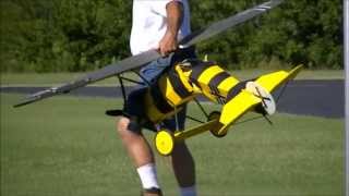 RC Fokker D8 Maiden and Crash [upl. by Shayn]