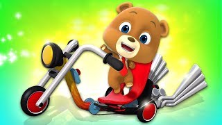 Alexs Bike  Cartoon Videos For Kids amp Children By Loco Nuts [upl. by Fillian]