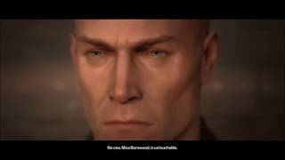 Hitman 2  A Bad Hand Arthur Edwards quotNo One Miss Burnwood Is Untouchablequot Ending Cutscene 2018 [upl. by Adriano]