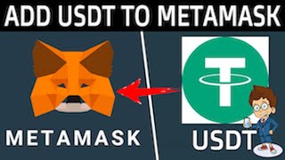 How to add USDT to MetaMask wallet [upl. by Svend42]