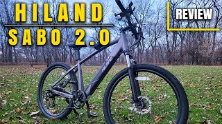 Hiland  Sabo 20  Affordable Commuter eBike Review [upl. by Attenev]