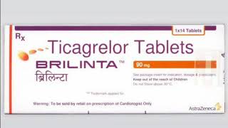 Brilinta 90  tecagrelor 90 mg tablet uses  Brilinta tablet uses [upl. by Omoj]