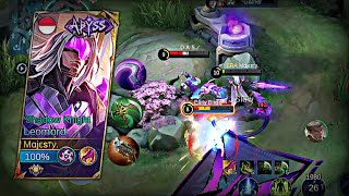 Leomord Needs A Buff   Leomord Abyss Skin Gameplay  Mobile Legends mlbb leomord gameplay [upl. by Aronle304]