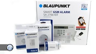 Blaupunkt Alarmanlage im Test  SA2700 StarterKit Deutsch [upl. by Akyssej]