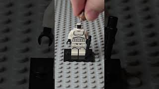 Storm Trooper MiniFig  shorts lego legostarwars starwars [upl. by Winou]