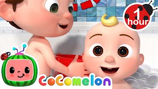 Bath Song  CoComelon  Moonbug Kids  Nursery Rhymes for Babies [upl. by Dirgni]