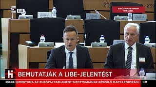 Szijjártó Péter reagál a LIBEjelentésre  ECHO TV [upl. by Cormick]