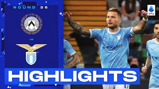 UdineseLazio 01  Immobile hit new record with Lazio Goals amp Highlights  Serie A 202223 [upl. by Anomor828]