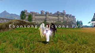 Archeage Unchained Ebonsong Halcyona PVP [upl. by Annoik]