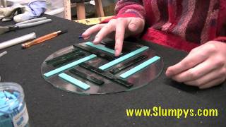 Slumpys Bits and Strips Warm Glass Project [upl. by Nuzzi]