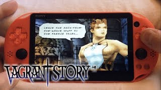 PSVita Vagrant Story PS1 Classic Gameplay [upl. by Schuh]