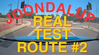 Joondalup Driving Test Routes  B [upl. by Knepper499]