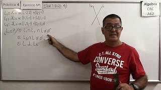 Álgebra CBC A62 Práctica 4 – Surtidos 9 Ecuación de la recta en R3 [upl. by Ecitnirp]
