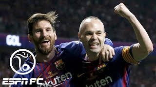 Andres Iniesta will leave Barcelona at the end of the season  ESPN FC [upl. by Zoba]