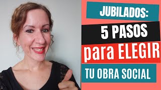 JUBILADOS 5 Pasos para Elegir la Obra Social y no caer en PAMI [upl. by Caresa]