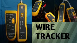 WIRE TRACKER  CABLE TRACER  RJ 45  RJ 11  REVIEWS AND TEST [upl. by Saoj]