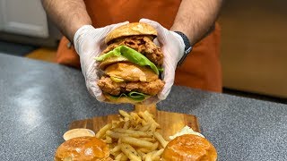 SOUTHERN FRIED CHICKEN SANDWICH [upl. by Servais92]