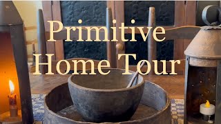 Darling Primitive Home Tour  AntiquesColonial in a Condo [upl. by Gilligan]