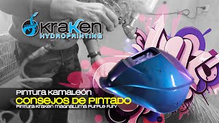 Muestra de pintado  Pintura Camaleón Kraken Magnaluma [upl. by Tisbee]