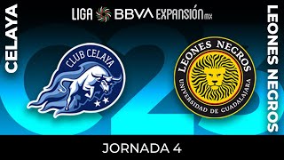 ¡Recuperan el Liderato Resumen  Celaya vs Leones Negros  Jornada 4  Clausura 2023 [upl. by Malchus]