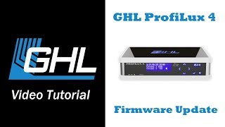 ProfiLux 4 firmware update via GHL Control Center [upl. by Odlonyer]