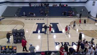 Hudson vs AplingtonParkersburg JH Girls Basketball [upl. by Demetria520]