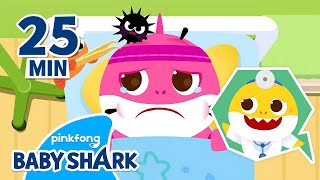 Baby Shark Doctor Mommy is Sick  Compilation  Hospital Play Song amp Story  Baby Shark Official [upl. by Oer]