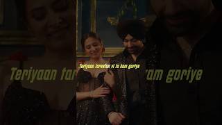 Teriyan tareefan vi ta kam goriye 🫶🏼 jordansandhu newpunjabisong youtubeshorts punjabi lovesong [upl. by Terchie299]