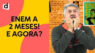 COMECEI AGORA COMO ESTUDAR A 2 MESES DO ENEM  PLANTÃO DESCOMPLICA [upl. by Vinnie]