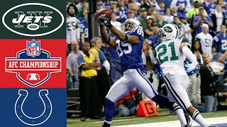 Jets vs Colts 2009 AFC Championship [upl. by Enilesoj]