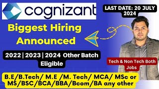 Cognizant Superset Hiring Announcement  Cognizant Off Campus drive 2024 2023 2022 Batch [upl. by Eikcor820]