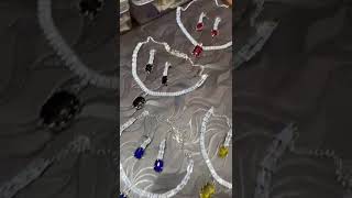 AD Necklace jewellrymaking beautiful indianfashion [upl. by Ahnavas]