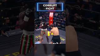 Corrupted Match Makers Decided to Save Their Boxer And Stopped The Bout boxing combatsport [upl. by Alanah]