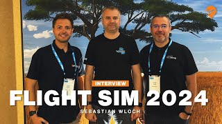 Interview with Sebastian Wloch on the Tech Behind Microsoft Flight Simulator 2024 amp Helis msfs2024 [upl. by Aleik215]