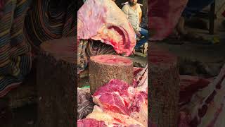 Halal meat cutting skills reels food old fish shortvideo explorepage meat fishfood abc [upl. by Amabelle]