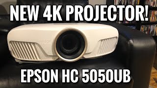 New 4K Projector  EPSON Home Cinema 5050UB [upl. by Rosati]