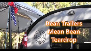 Bean Trailers  Mean Bean Teardrop Overview [upl. by Ainoloppa334]