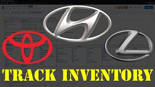 2023 2024 New Inventory Tracker For Toyota Lexus Hyundai [upl. by Clayton]