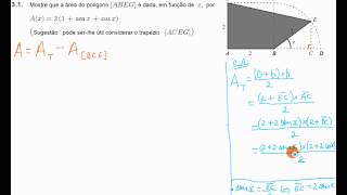 Exercício Trigonometria Exame Nacional Matemática 12º Ano [upl. by Budworth]