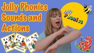 Jolly Phonics  Sounds and Actions [upl. by Ameline]