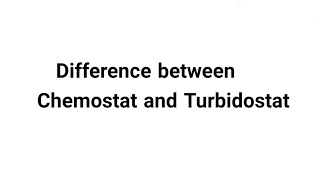 Difference between chemostat and turbidostat  Microbial growth  Muskan yadav [upl. by Toth]