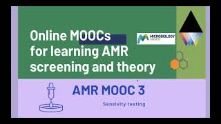 AMR MOOC 3 Laboratory setup DIY techniques and Antimicrobial susceptibility testing [upl. by Ybocaj929]