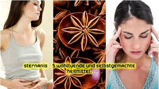 Sternanis – 5 wohltuende und selbstgemachte Heilmittel [upl. by Valene]