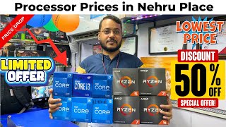 Processor Prices in Nehru Place  Amd and Intel Processor Price  Akash Computers [upl. by Hpesojnhoj]